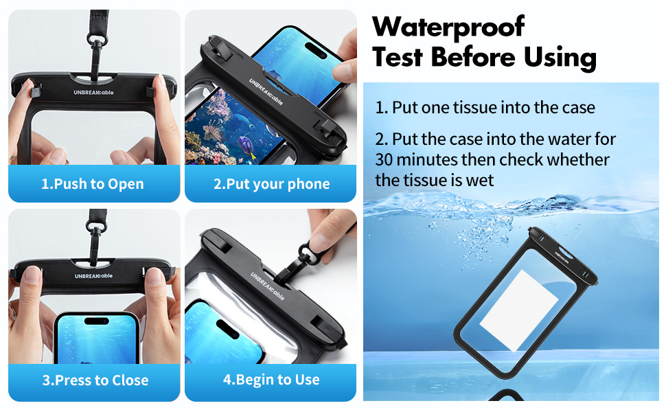 BIG WATERPROOF phone POUCH 