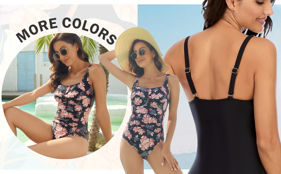 Women's Swimsuit in Stripe Colors Boho Beachwear