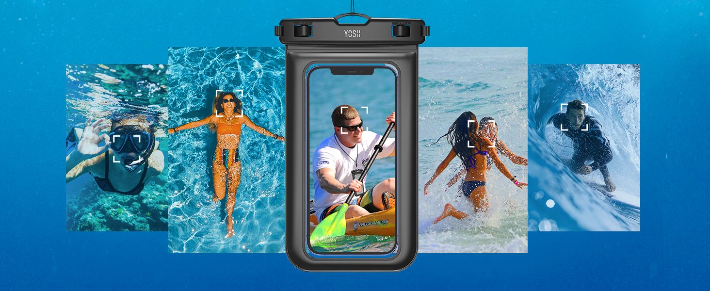 YOSH IPX8 Waterproof Phone Pouch