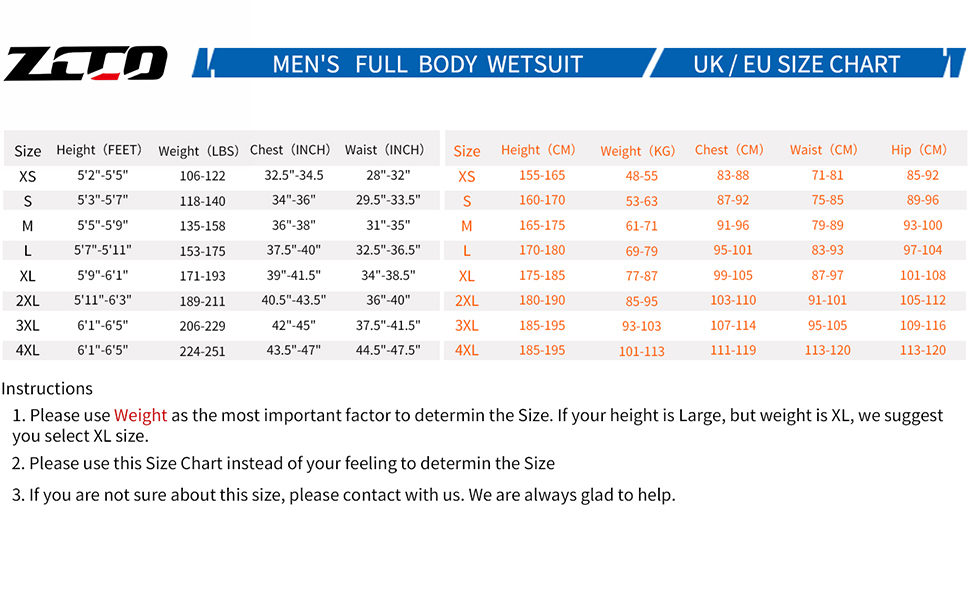 MEN&#39;S SIZE