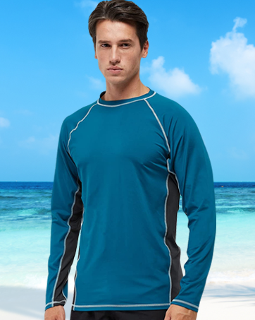 Arcweg Rashguard Men Short Sleeves Diving UV Protection