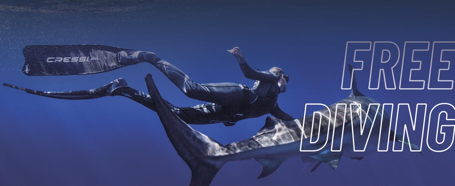 Cressi Free Diving Equipment for Free Diving Wetsuit Mask fins