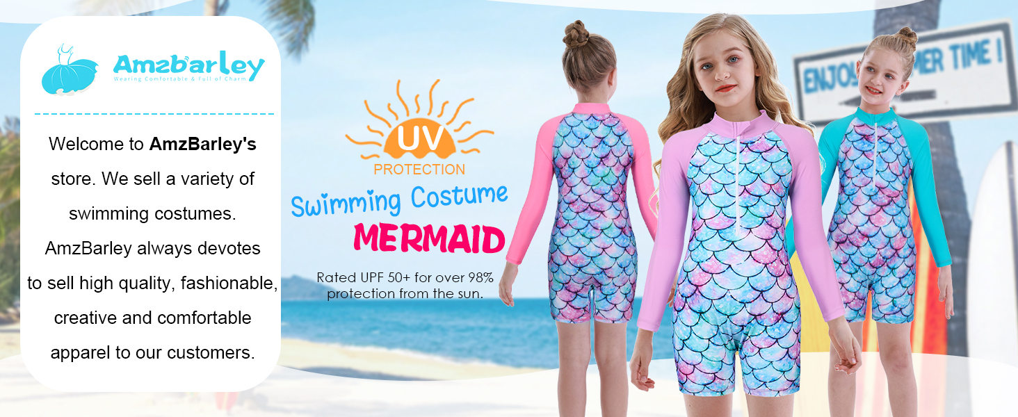 mermaid swimming costume