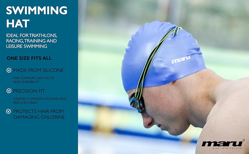 Maru Swimming cap 