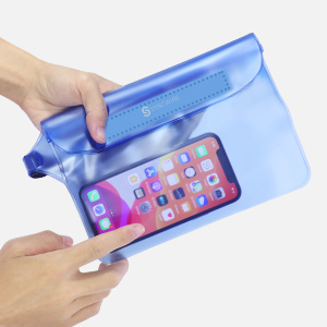Waterproof Pouch Bag with Adjustable Waist Strap