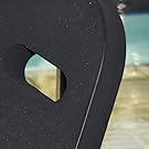 swimming kickboard side of pool swimming training