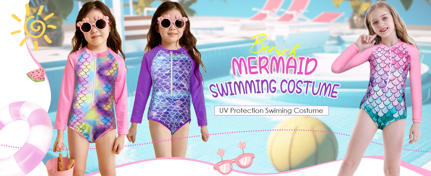 mermaid swimming costume