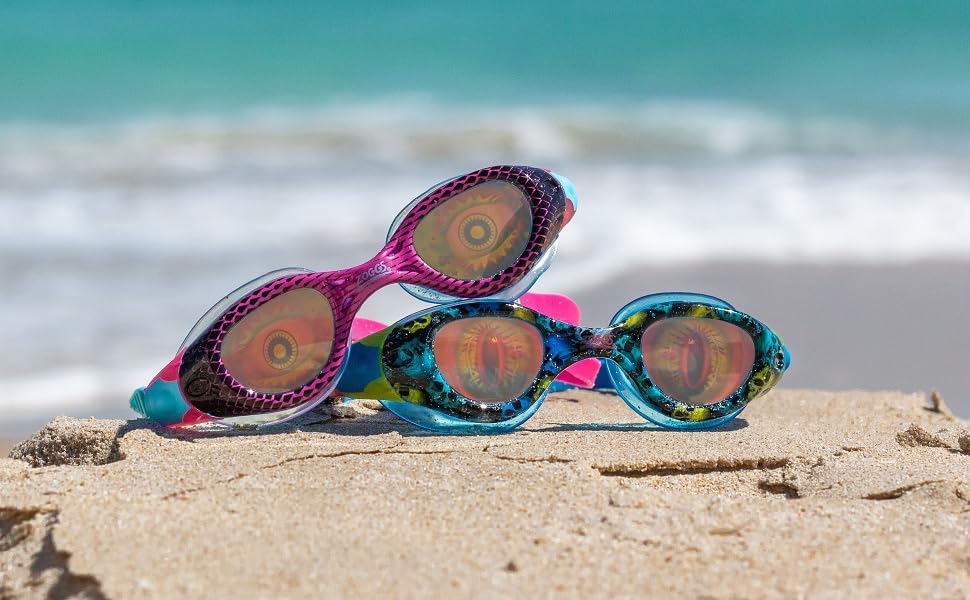 kids swimming goggles;goggles kids;childrens goggles;swimming goggles 6-14;lizard goggles;