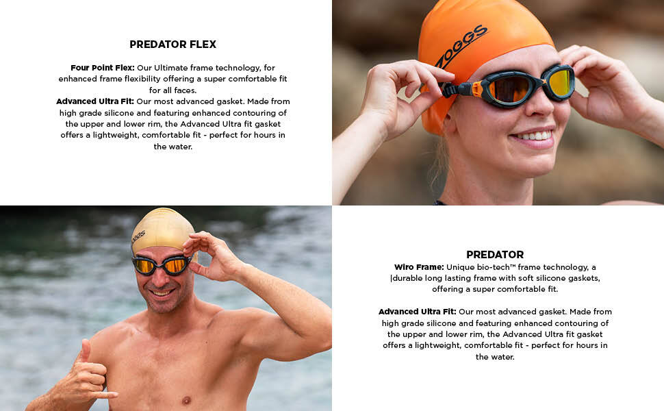 Zoggs predator flex model