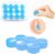 Silicone Ear Plugs, Soft Reusable Moldable Waterproof Noise Cancelling EarPlugs for Swimming, Sleeping, Shooting, Airplanes, Concerts, Mowing – 6 Pairs