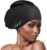 AMFUN Silicone Cover Ears Swimming Caps, Adult Unisex Swim Hat for Long Hair, Elastic Anti-slip Swimming Hat, Hypoallergenic Waterproof Swimming Caps for Men and Women