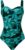Aidotop Womens One Piece Swimsuit Tummy Control with Ruched Monokinis Tribal Swimsuits