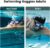 Swimming Goggles for Men Women Adults – Anti Fog Swim Goggles with Uv Protection, Clear Vision, No Leaking Silicone Cushion