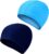 2 Pcs Swimming Caps for Kids Girls Boys and Adult Teenager,Comfortable Light Swimming Caps,Super Stretch No Pull Hair Swimming Hats for Long and Short Hair