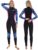Yikayin Wetsuit Women, 3/2mm Womens Wetsuits Full Length with Back Zip, Ladies Wetsuit Neoprene Diving Suit Long Sleeve for Snorkeling Surfing Paddleboarding Kayaking