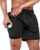 ineepor Swim Shorts Men Swim Trunks Quick Dry 5 inch Inseam Beach Shorts with Compression Liner and Zipper Pocket