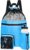 Cidumoa Swimming Bag Mesh Mummy Backpack with Wet Pocket Swim Drawstring Backpack Waterproof Beach Backpack Swim Bag Swimming Equipment Mesh Bag for Swimming Gym Workout Gear