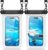 YOSH Crossbody Waterproof Phone Pouch, 2 Pack IPX8 Waterproof Phone Case for Swimming, Underwater Phone Case for iPhone 15 14 13 12 11 Pro XS, Samsung S24 S23 S22, Huawei P40 P30 Xiaomi up to 6.8″