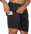 YUTYTH Men’s Swimming Shorts Swim Trunks Waterproof Quick Dry Beach Shorts Surfing Board Shorts with Mesh Liner and Pockets