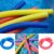 Set of 2 Swimming Pool Noodle Float Aid Woggle Logs Noodles Water Flexible Wet Swim- Strong and Flexible
