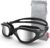 ZIONOR Swimming Goggles, G1 Wide View Polarized Swim Goggles with UV Protection Watertight Anti-fog Mirrored/Smoke Lens Adjustable Strap Comfort for Adult Men Women Junior – Open Water/Indoor
