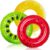 JOYIN Inflatable Swimming Rings 82.5cm (3 Pack), Rubber Ring for Kids and Adults,Inflatable Pool Floats Fruit Pool Tubes, Inflatable Pool Toys for Swimming Pool Party Decorations