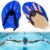Hand Paddles for Swimming, Adults Swim Paddles Swimming Training Aid Swimming Paddles with Adjustable Straps Power Strength Train Swim Fins Pool Exercise Swimming Accessories for Adults, Kids