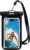 JOTO Waterproof Phone Pouch Cellphone Dry Bag Case for iPhone 15 14 13 12 Pro Max Xs Max XR X 8 7 6S Plus SE, Galaxy S23 S22 S22+ S21 FE up to 7″ -Black
