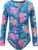 Moon Tree Girls Swimming Costume One Piece Swimsuits Long Sleeve Rash Guard 2-16 Years