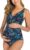 EastElegant Maternity Swimsuit One Piece Floral Swimsuits Bathing Suits V-Neck Pregnancy Swimwear Bikini