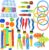 JOYIN 30 Pcs Diving Pool Toys Sinkers for kids with Storage Bag Includes 5 Diving Sticks, 6 Diving Rings, 5 Pirate Treasures, 4 Bandits, 3 Diving Toy Balls, 3 Fish Toys, 4 Stringy Octopus